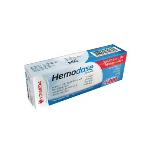 Pomada Para Hemorroidas Hemodase 25G + 10 Aplicadores