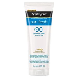 Protetor Solar Corporal Loção Fps 90 Neutrogena Sun Fresh 200Ml