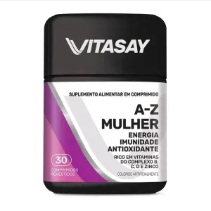 Polivitamínico Vitasay A-Z Mulher 30 Comprimidos