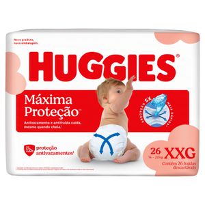 Fraldas Huggies Supreme Care Xxg Com 26 Unidades