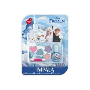 Kit Esmalte E Paleta Maquiagem Frozen Disney Infantil Impala