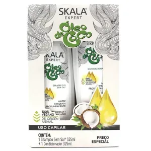 Kit Shampoo E Condicionador Óleo De Coco Skala 325Ml
