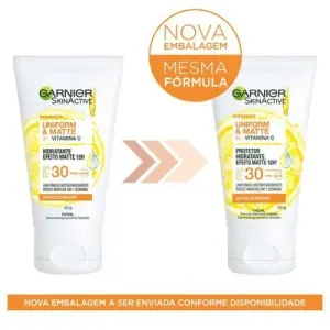 Loreal Hidratante Facial Garnier Fps30 Uniforme Efeito Matte 40G