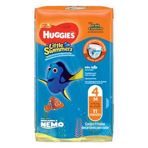 Fralda Praia Piscina Little Swimmers P-M 11 Un – Huggies