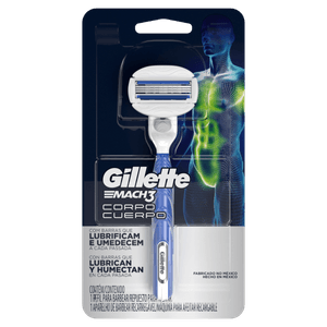Aparelho De Barbear Gillette Mach 3 Corpo 1 Unidade