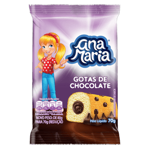 Ana Maria Gotas Choco 70G Pul