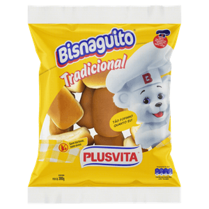 Bisnaguito Tradicional Plusvita 300G