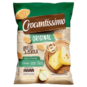 Crocantissimo Queijo E Cebola 45Gr