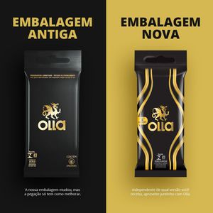 Preservativo Camisinha Olla Lubrificado - 6 Unidades