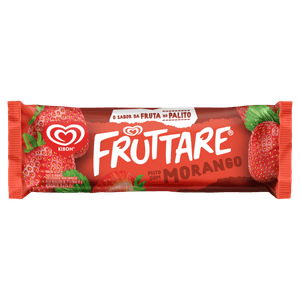 Picolé Morango Kibon Fruttare Pacote 55G