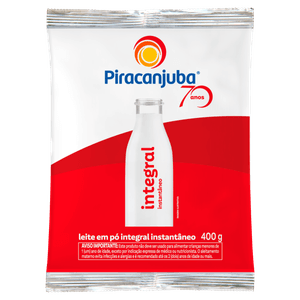 Piracanjuba Po Sache Leite Integral Instantaneo 400 G X 1