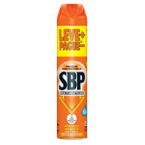 Sbp Aerosol Multi Inseticida Leve 450Ml Pague 300Ml 450 Ml X 1