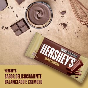 Tablete Hersheys Extra Cremoso