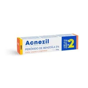 Gel Antiacne Acnezil Peróxido Benzoila 5% 20g