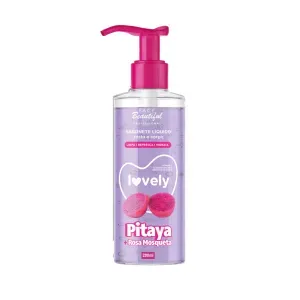 Sabonete Líquido Lovely Face Beautiful Rosto e Corpo Pitaya 200ml