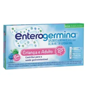 Probiótico Enterogermina com 10 Frascos de 5ml