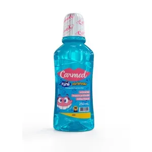 Enxaguante Bucal Carmed Fini Dentaduras com Flúor 250ml