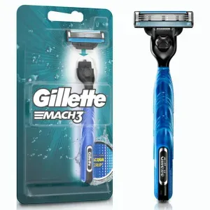 Aparelho de Barbear Gillette Mach3 Acqua Grip + 1 Carga
