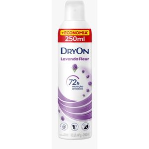 Desodorante Aerossol DryOn Lavanda Fleur 72h 250ml
