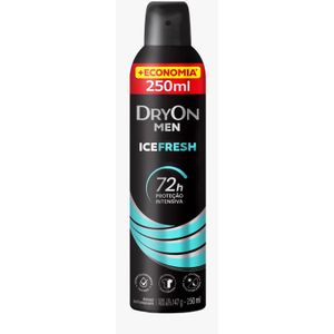 Desodorante Aerossol DryOn Men Ice Fresh 72h 250ml