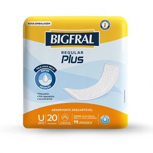 Absorvente Geriátrico Bigfral Regular Plus 20Un