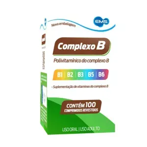 Polivitamínico Complexo B EMS 100 Comprimidos