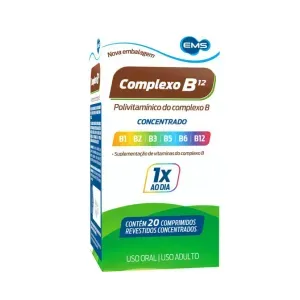 Polivitamínico Complexo B EMS 20 Comprimidos