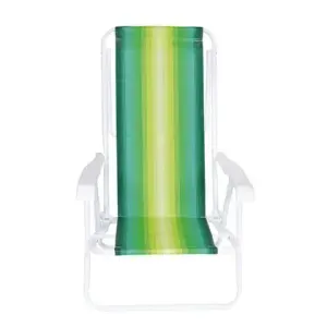 Cadeira de Praia MOR Reclinável Aço 8 Posições - Sortida