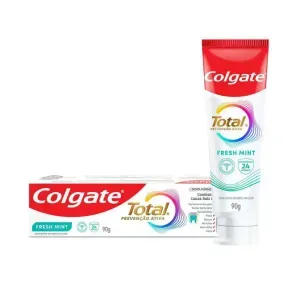 Creme Dental Colgate Total Prevenção Ativa Fresh Mint 90g