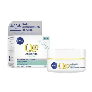 Creme Facial Dia Antissinais Nivea Q10 Power Pele Mista a Oleosa FPS 30 50g