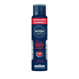Desodorante Antitranspirante Aerossol Nivea Men Active Dry Impact 72h 200ml