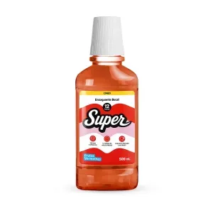 Enxaguante Bucal Super sabor Frutas Vermelhas 500ml