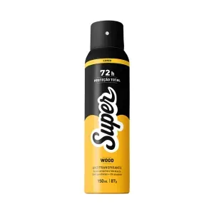 Desodorante Antitranspirante Aerossol Super Wood 150ml