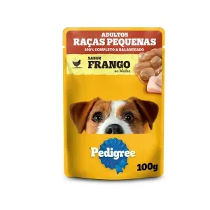 Ração Sachê Pedigree Frango 100g