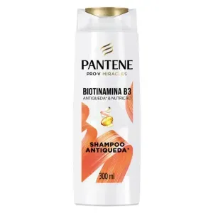Shampoo Antiqueda Pantene Pro-V Miracles Biotinamina B3 Antiqueda & Nutrição 300ml