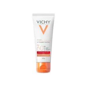 Protetor Solar Facial Vichy Capital Soleil UV-Pigment Control FPS 60 Antimanchas Solares 3 em 1 Cor 3.0 40g